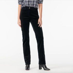 brand new, High-Waisted, Black Velvet Pants size 0